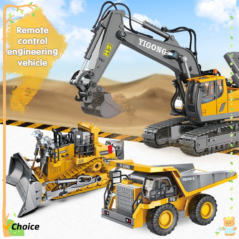 Dump Truck Toy - Excavator Dump Trucks 2.4G High Tech