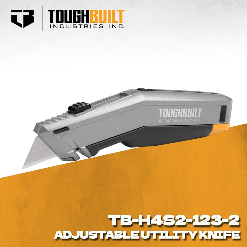 Heavy Equipment Blade - TOUGHBUILT TB-H4S2-123-2 Heavy Duty Utility Knife