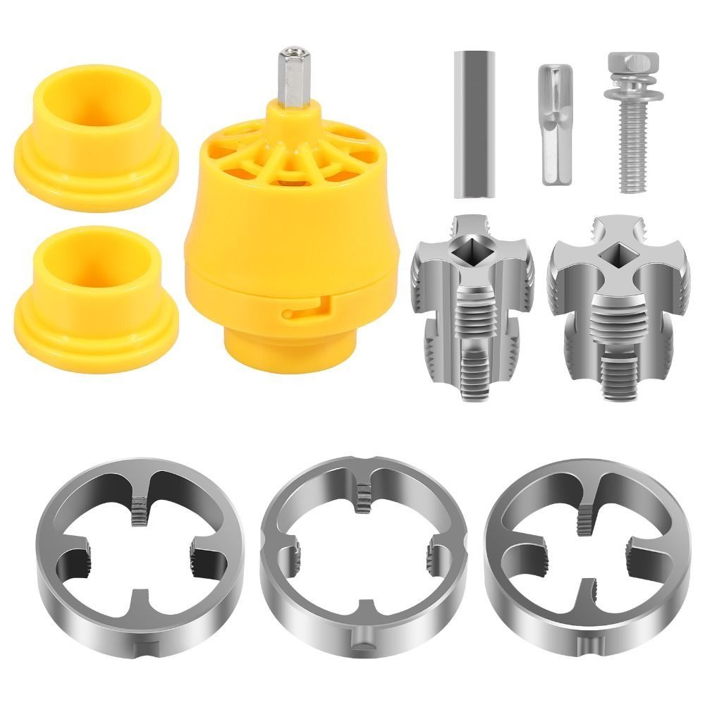Plastic PVC Pipe Threader Kit  - Pipe Threading Machine ulasan dan harga