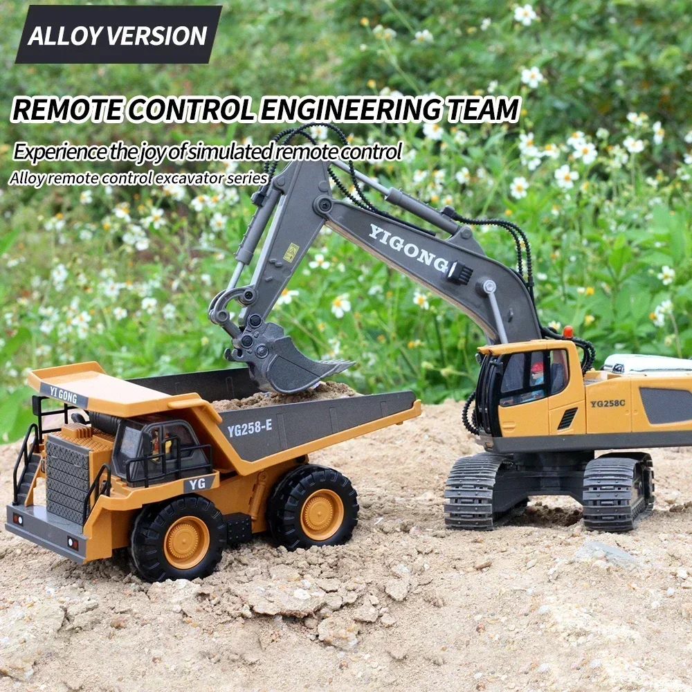 Excavator Dump Trucks 2.4G Hig - Dump Truck Toy ulasan dan harga