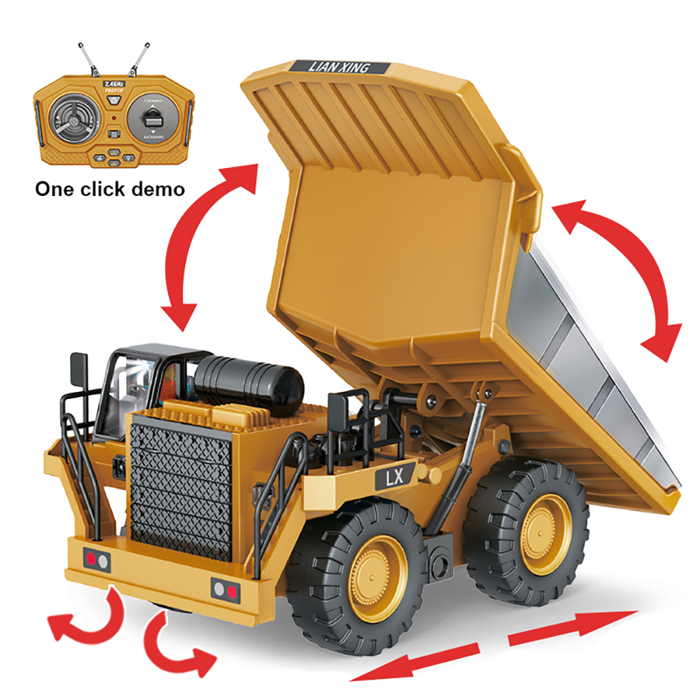 1: 20 Electric Engineering Rem - Dump Truck Toy ulasan dan harga