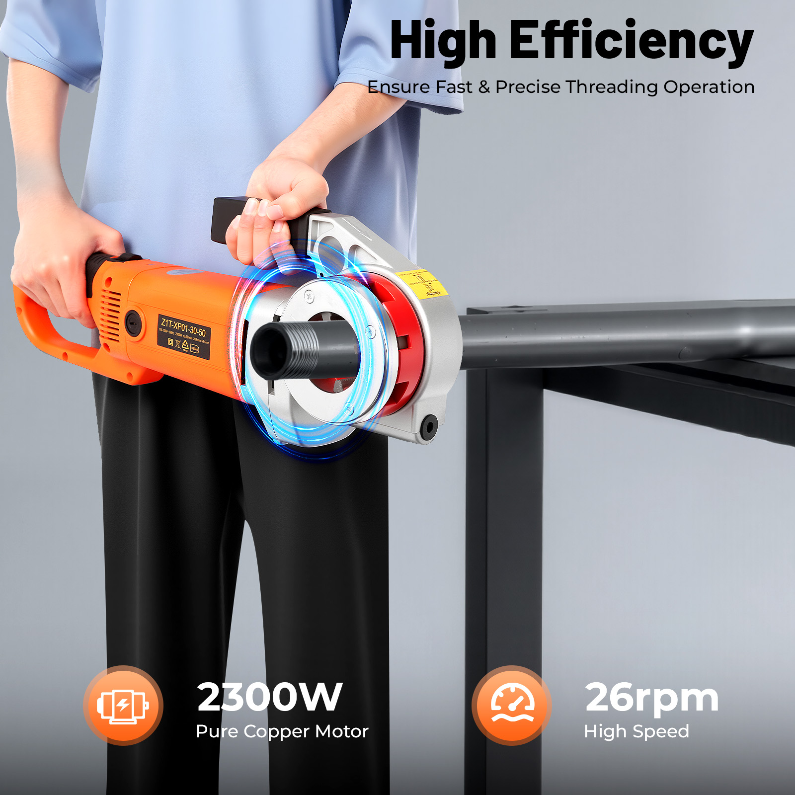 2300W Electric Pipe Threading  - Pipe Threading Machine ulasan dan harga