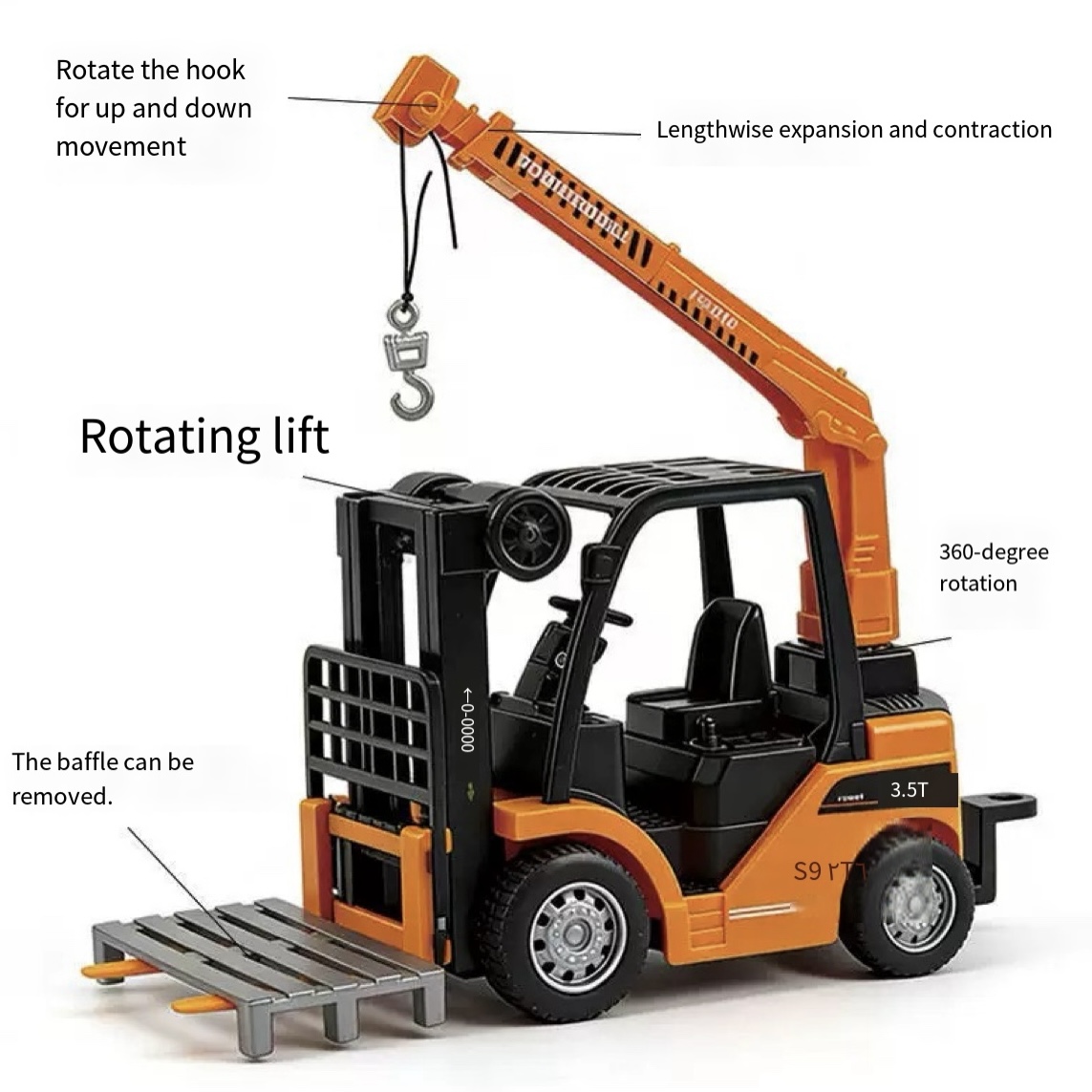 DIY fun simulation alloy engin - Dump Truck Toy ulasan dan harga
