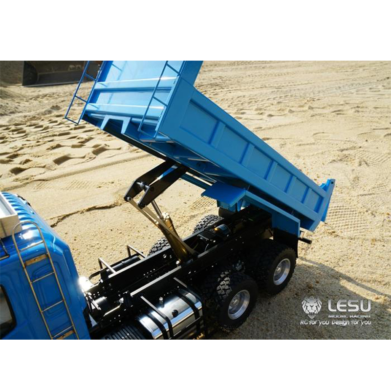 LESU 1/14 Remote Control Model - Dump Truck Toy ulasan dan harga