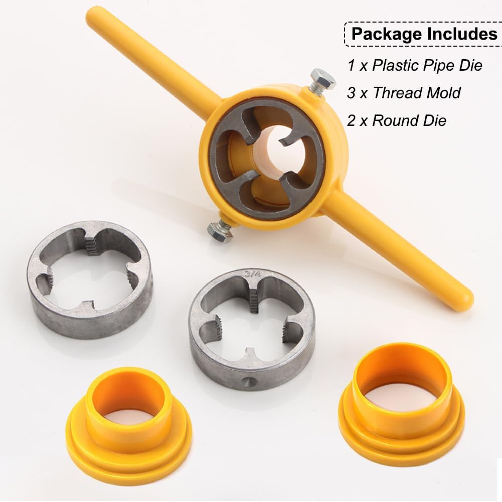 6pcs PVC Plastic Water Pipe Th - Pipe Threading Machine ulasan dan harga