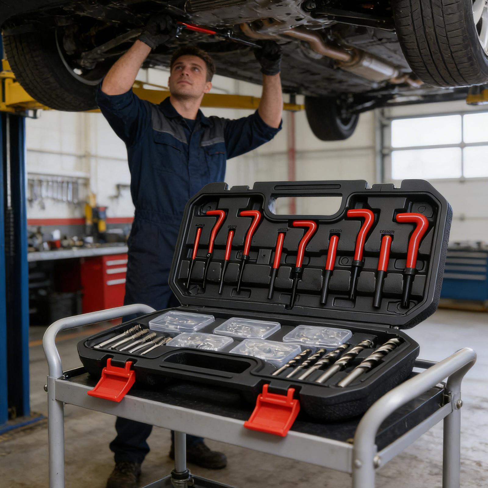 Metric Helicoil Kit Thread Rep - Heavy Equipment Maintenance ulasan dan harga