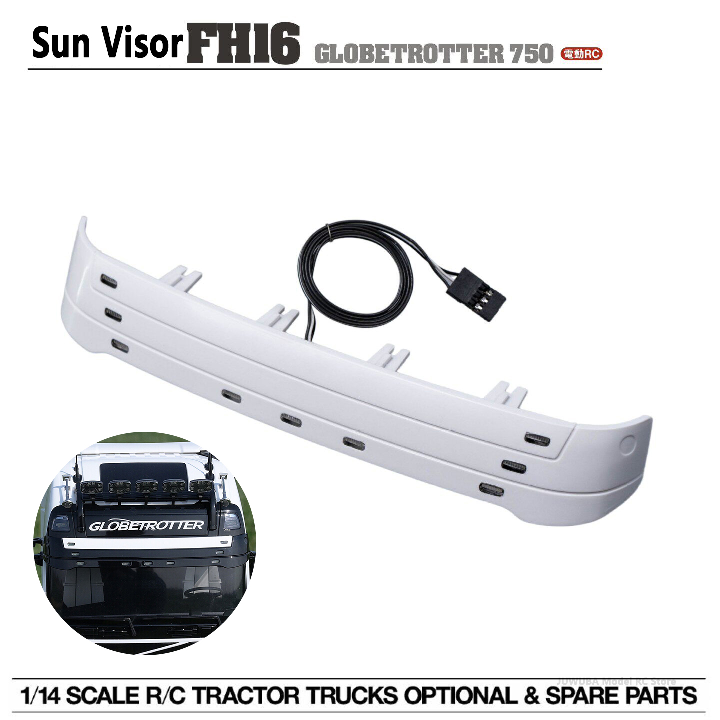 1PCS Plastic LED Sun Visor wit - Heavy Equipment Volvo ulasan dan harga