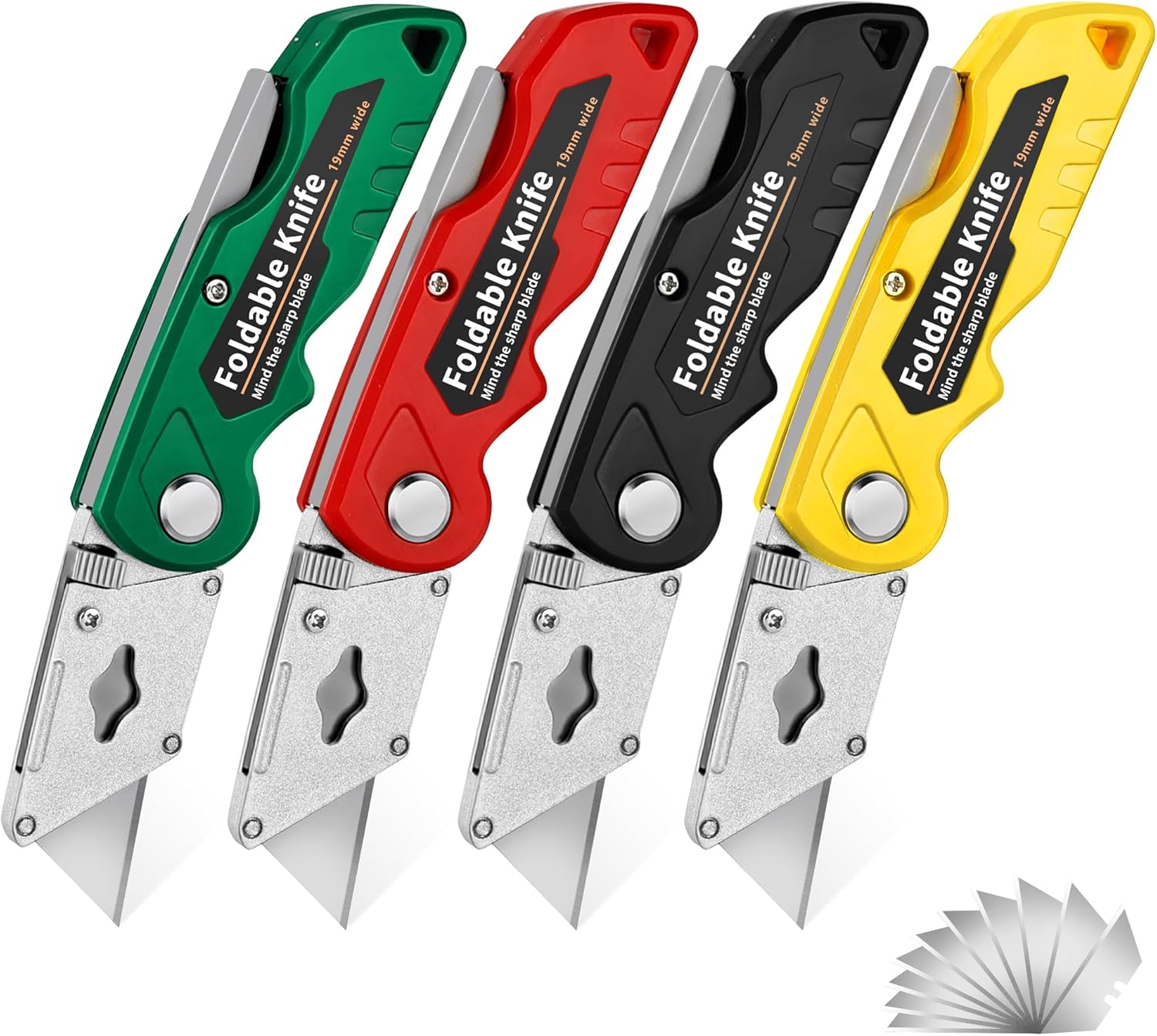 Kitchen Box Cutter,4-Pack Fold - Heavy Equipment Blade ulasan dan harga
