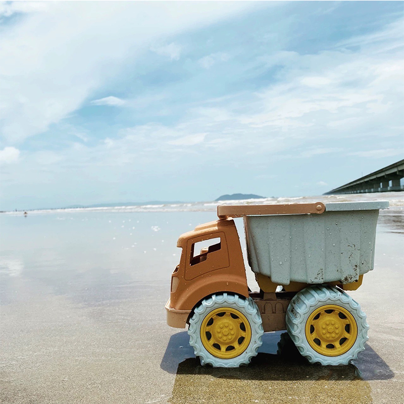 1pcs Beach toy car dump truck  - Dump Truck Toy ulasan dan harga