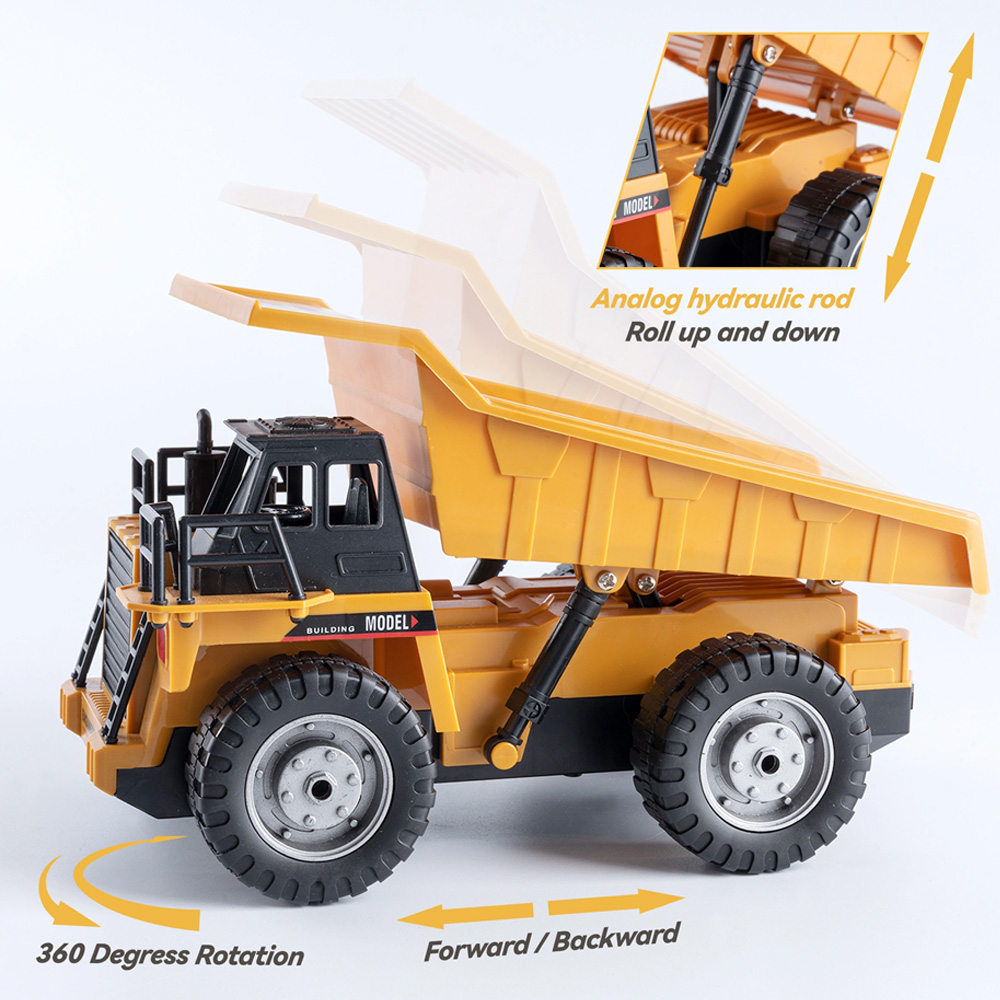 2025 New 4WD Remote Control RC - Dump Truck Toy ulasan dan harga