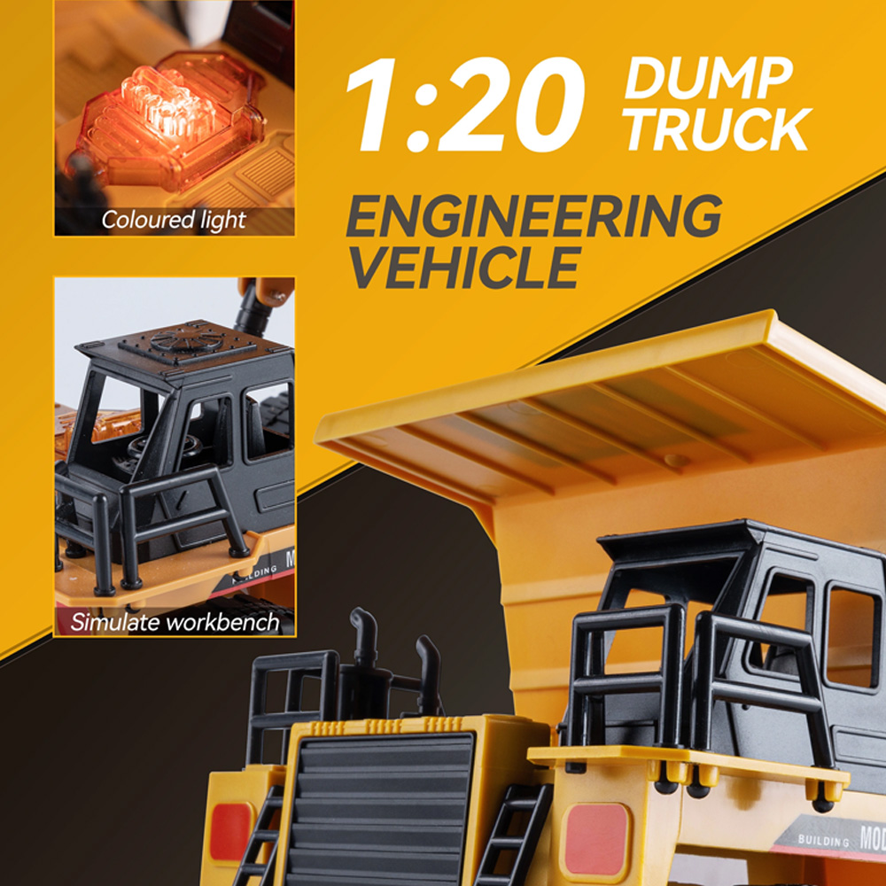 2025 New 4WD Remote Control RC - Dump Truck Toy ulasan dan harga