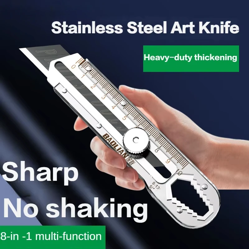 Utility Knife Box Cutter 8 In  - Heavy Equipment Blade ulasan dan harga