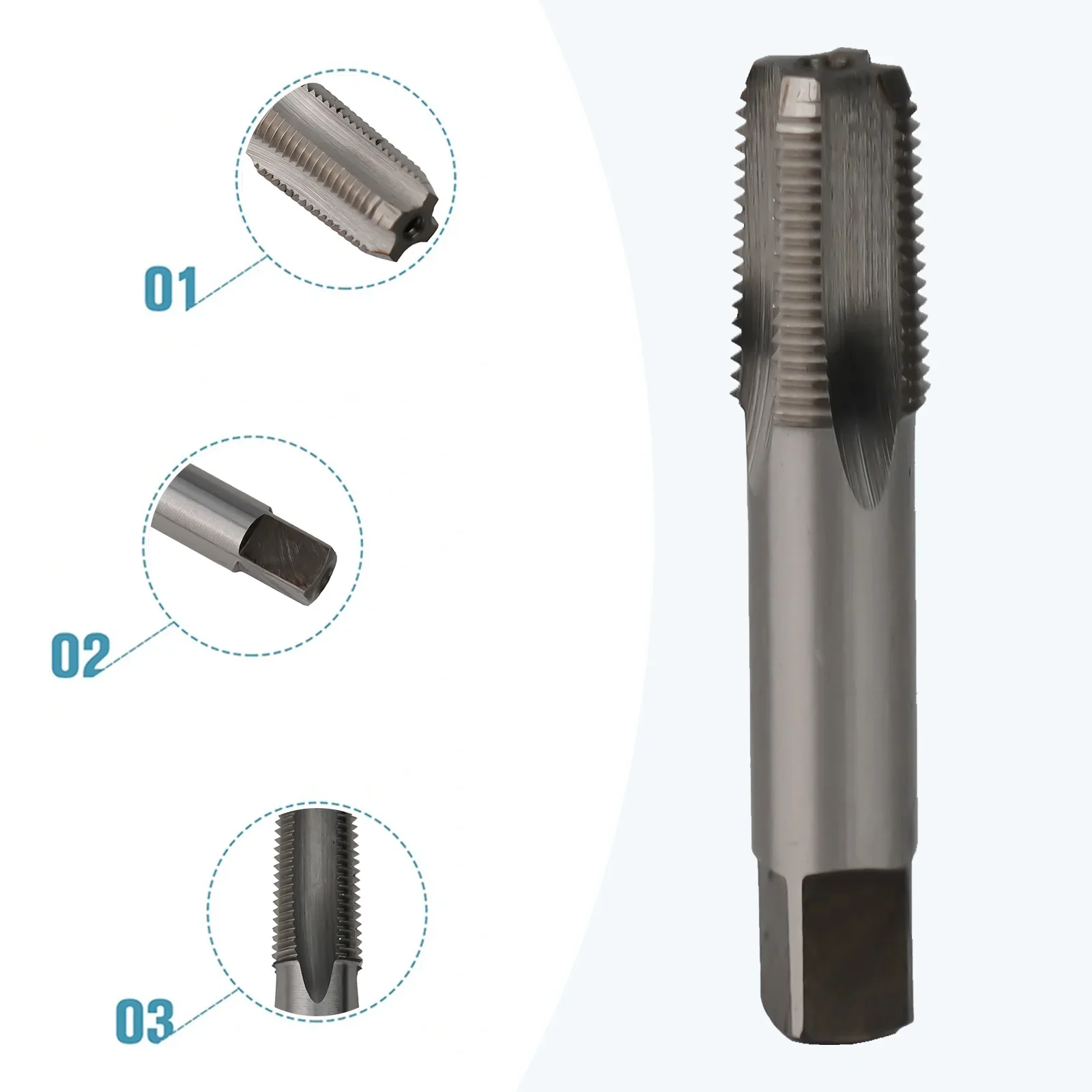 1/8-27 NPT Tap HSS Taper Pipe  - Pipe Threading Machine ulasan dan harga
