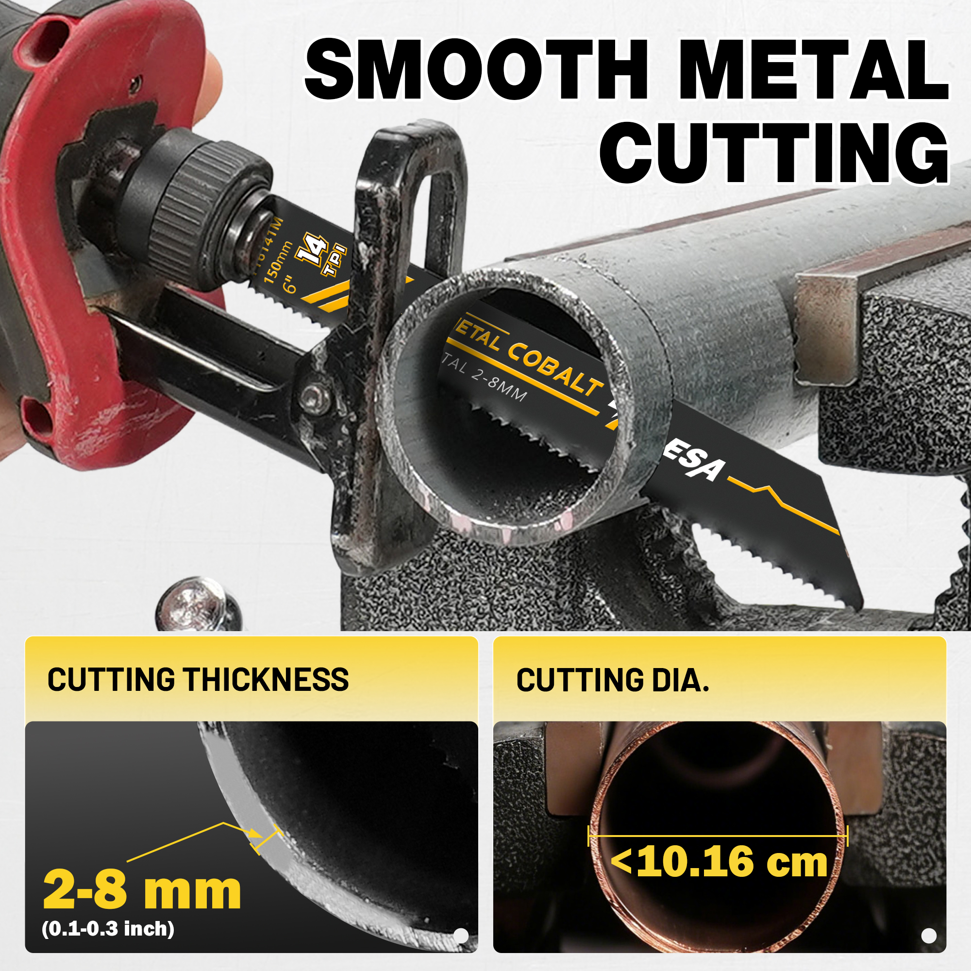 TOLESA Heavy Metal Cutting Rec - Heavy Equipment Blade ulasan dan harga