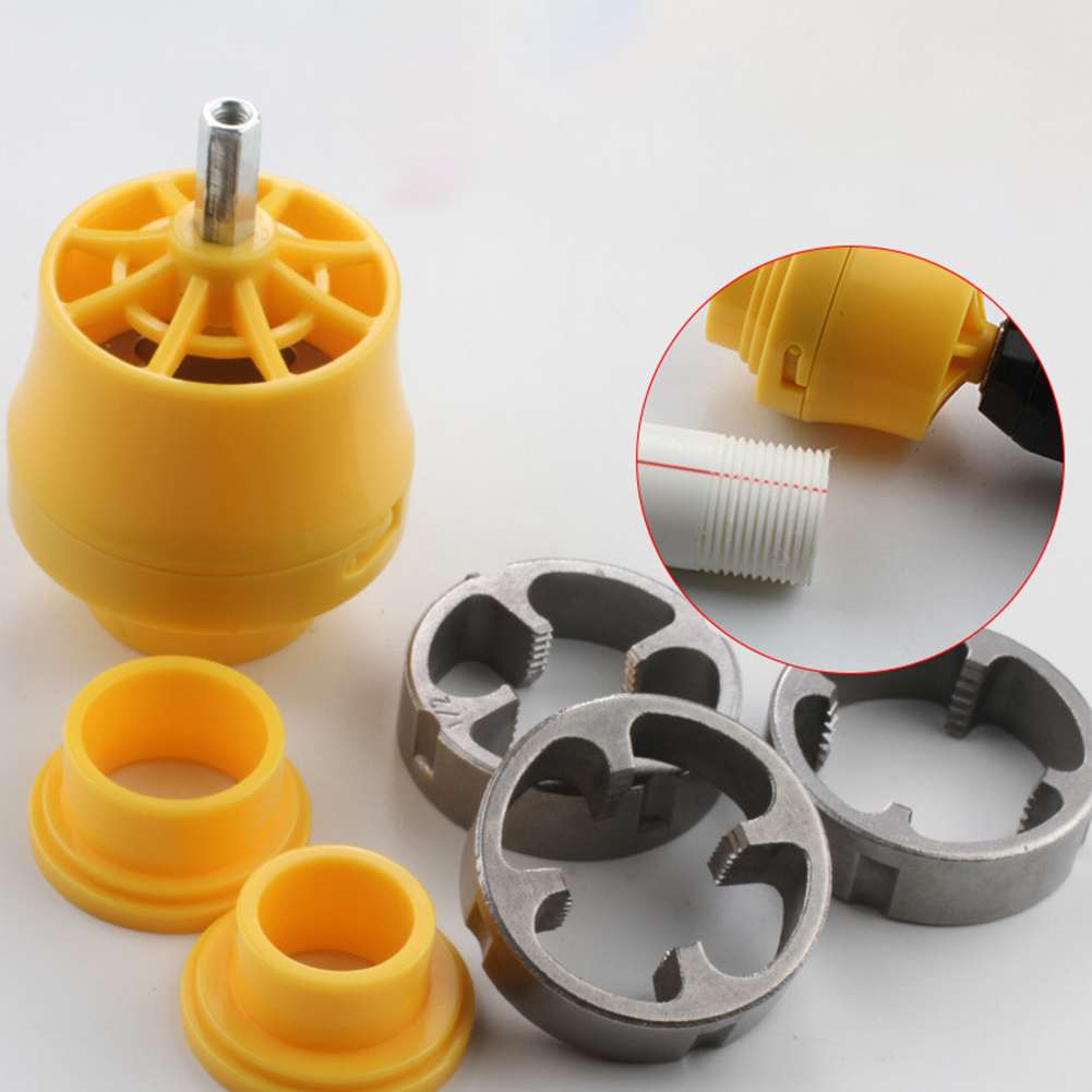 PVC Pipe Threader Kit With 1/2 - Pipe Threading Machine ulasan dan harga