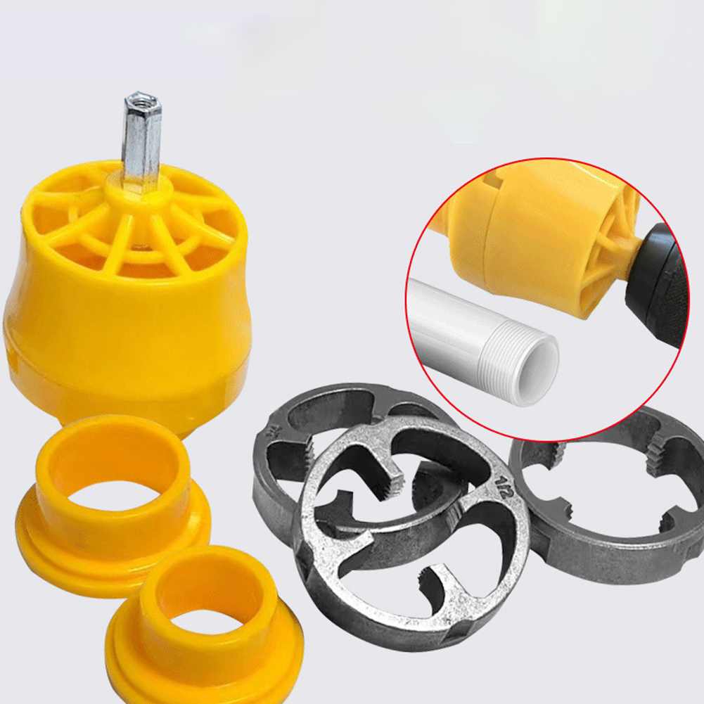 PVC Pipe Threader Kit With 1/2 - Pipe Threading Machine ulasan dan harga
