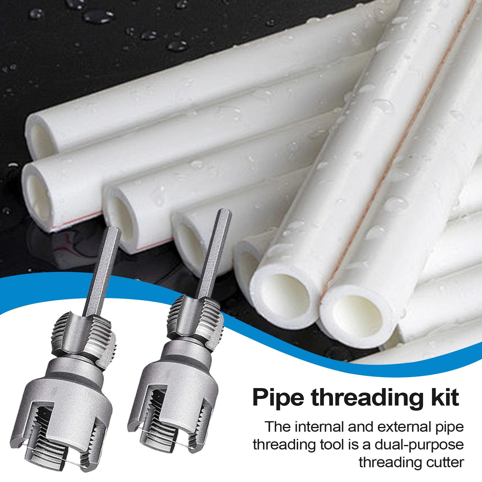 2PCS 20MM+25MM Water Pipe Thre - Pipe Threading Machine ulasan dan harga