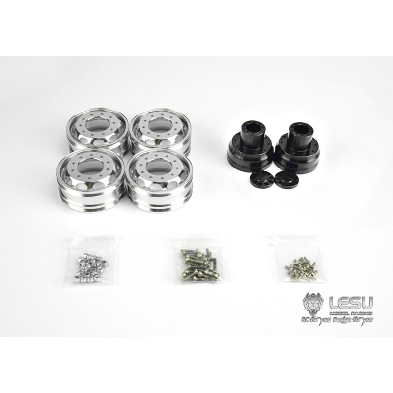 LESU1/14 Truck rear wheel alum - Dump Truck Toy ulasan dan harga